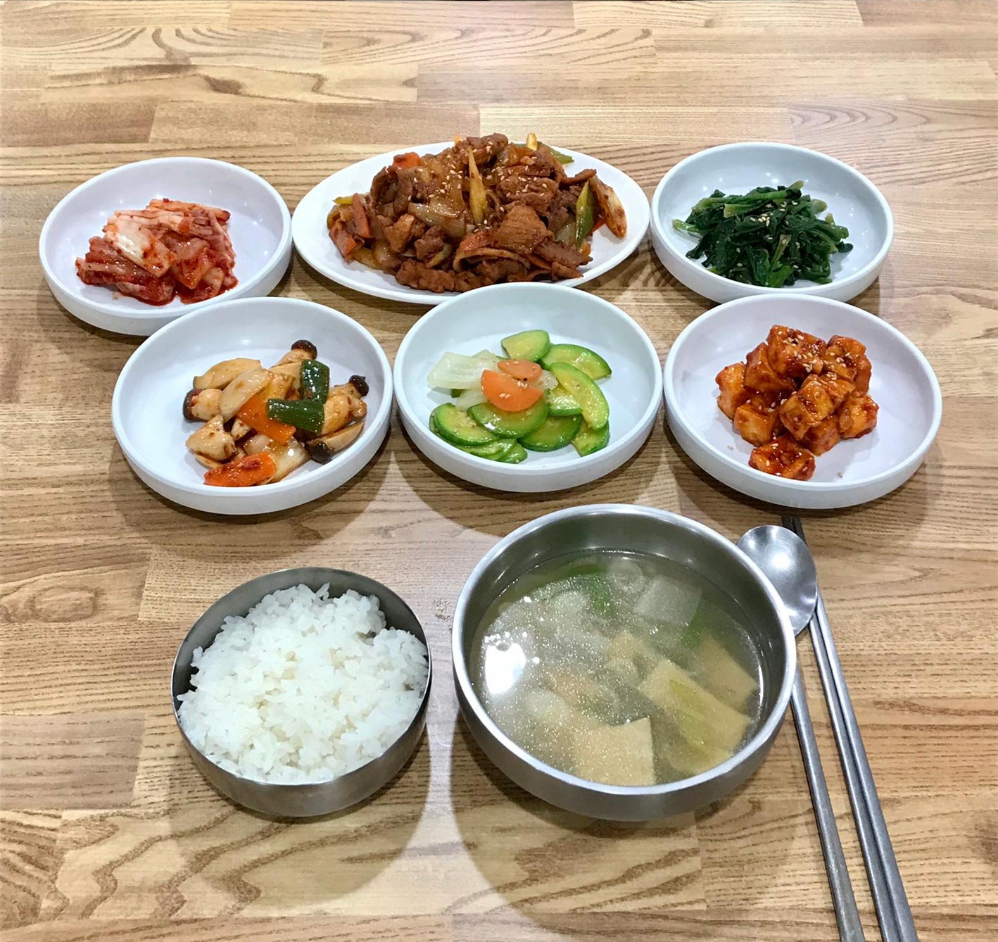 제육볶음정식